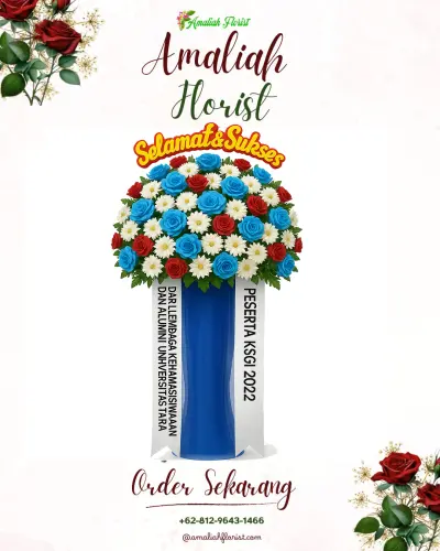 Standing Flower di Belakang Pondok